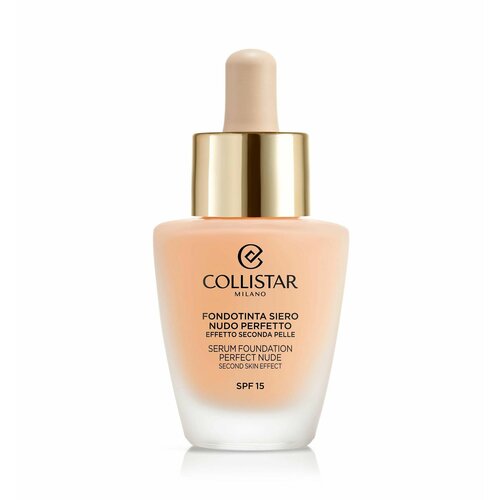 Collistar Serum Foundation Perfect Nude SPF15 №2 Beige /Тональная сыворотка Collistar 10 мл(Tecтеp) collistar collistar тональная основа сыворотка идеальный нюд spf 15