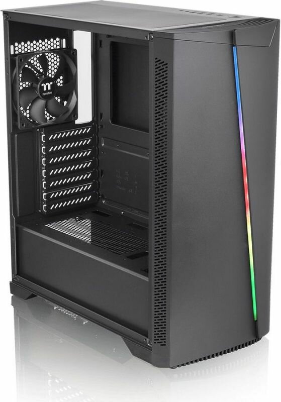 Корпус ATX Thermaltake H350 TG RGB, Midi-Tower, без БП, черный ca-1r9-00m1wn-00