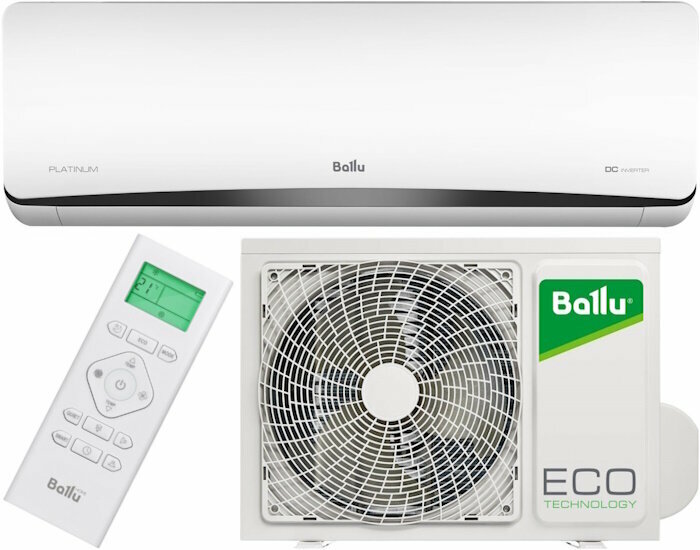 Сплит-система Ballu Platinum DC BSEI-09HN8 inverter, инвертор, А-класс