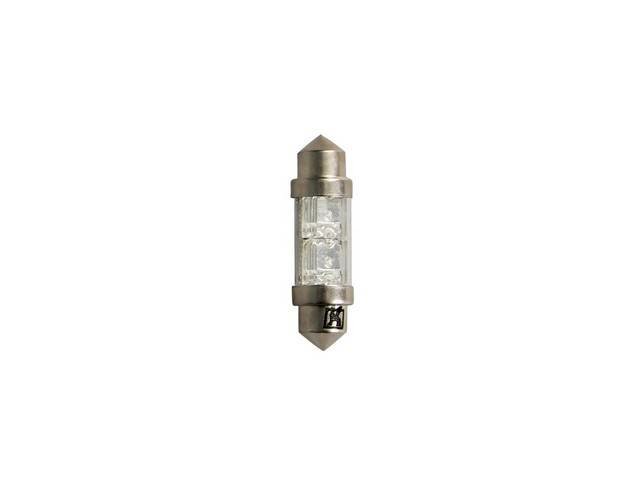 Светодиодная лампа C10W (SV85) 11x31 white 2 LEDs KT 700091