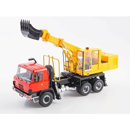 Экскаватор-планировщик Tatra 815 UDS114A, масштабная модель коллекционная