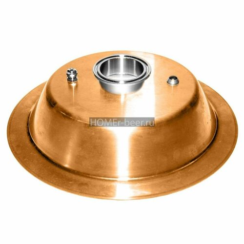 25 л Медная конусная крышка люкссталь с клампом 3 на перегонный куб 25 литров 1087000₽