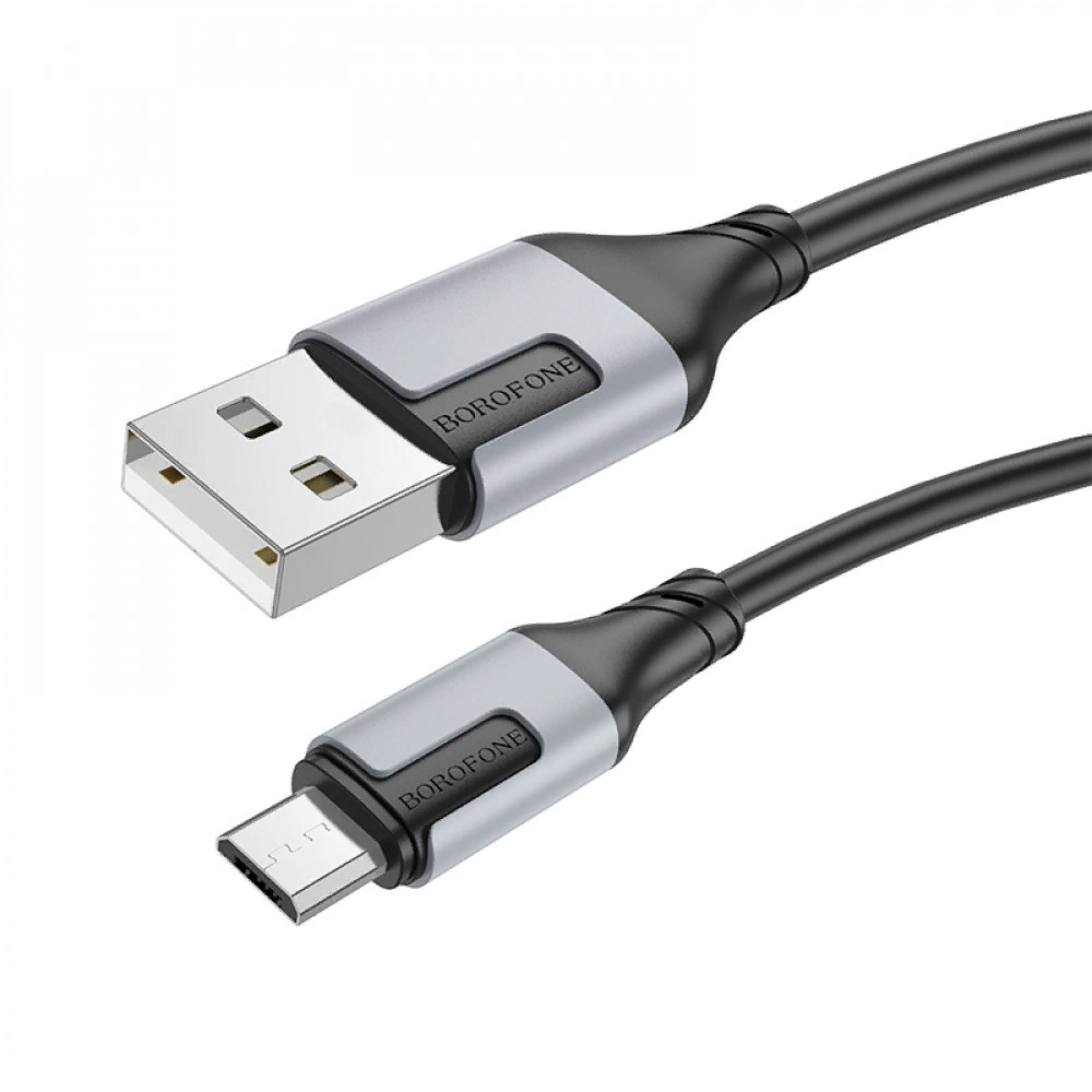 Кабель USB-microUSB BX101, черный, 1 м