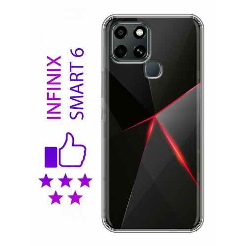 Дизайнерский силиконовый чехол для Инфиникс Смарт 6 / Infinix Smart 6 Энергия красоты силиконовый чехол на infinix smart 6 инфиникс смарт 6 главное фыр фыр