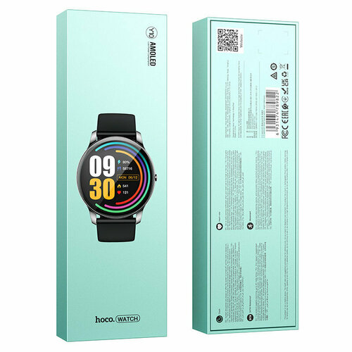 Смарт-часы Hoco Y10 AMOLED Smart sports watch - Black