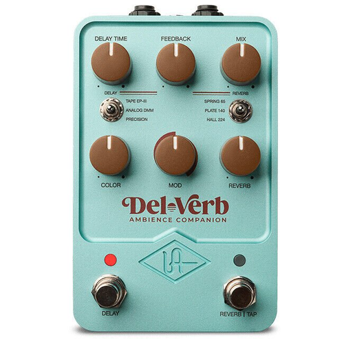 Педаль эффектов для электрогитары Universal Audio Del-Verb Ambience Companion Pedal with Bluetooth 86379₽