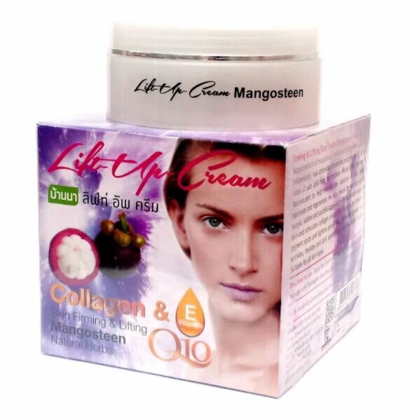 Lift Up Cream MANGOSTEEN, Banna (Подтягивающий крем для лица С мангостином, Банна), 80 мл.