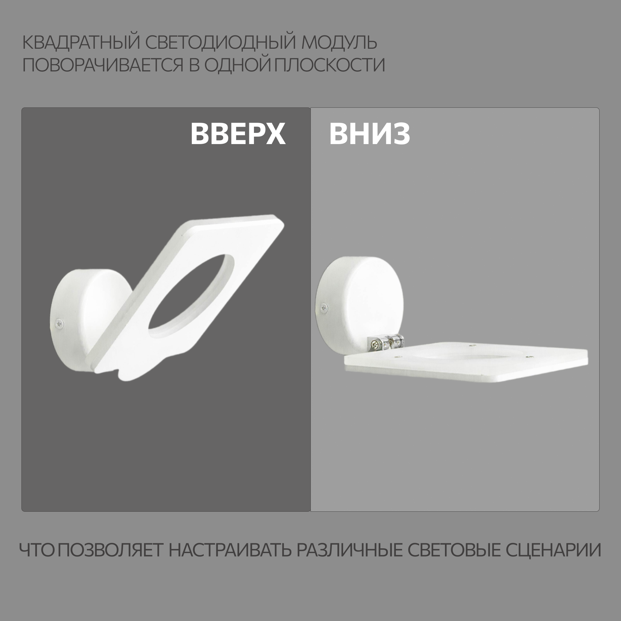 Бра светодиодный Citilux Декарт-5 белый CL704050 - фото №5