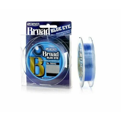 OWNER Broad blue Eye Монофильная леска для рыбалки 150 м, 0,10 мм