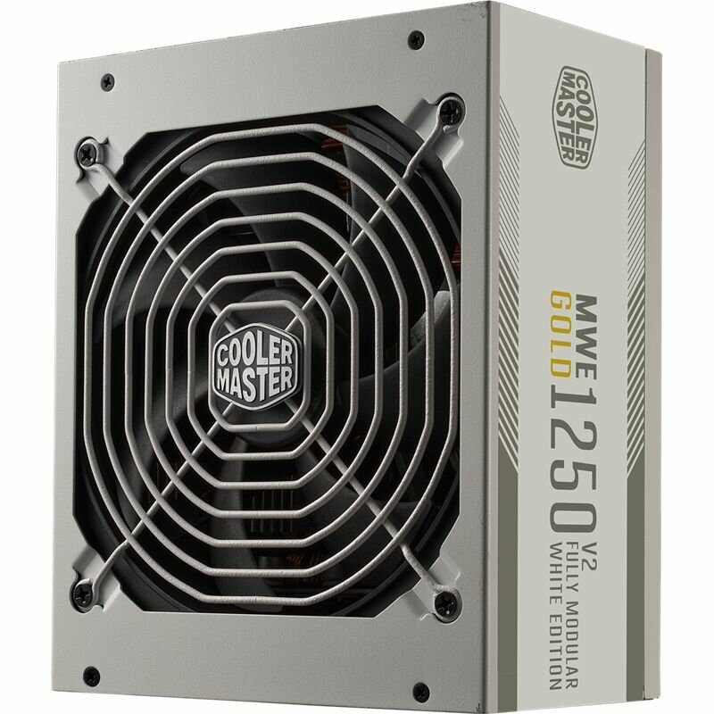 Блок питания для ПК COOLER MASTER MWE Gold V2 1250W White (MPE-C501-AFCAG-3GEU)