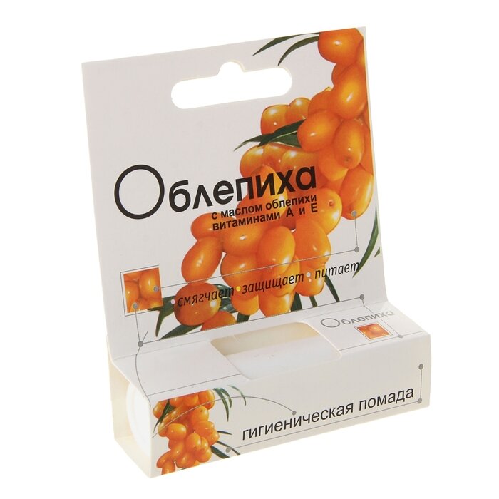 Помада Облепиха губная гигиеническая 2,8 г Аванта ОАО - фото №15