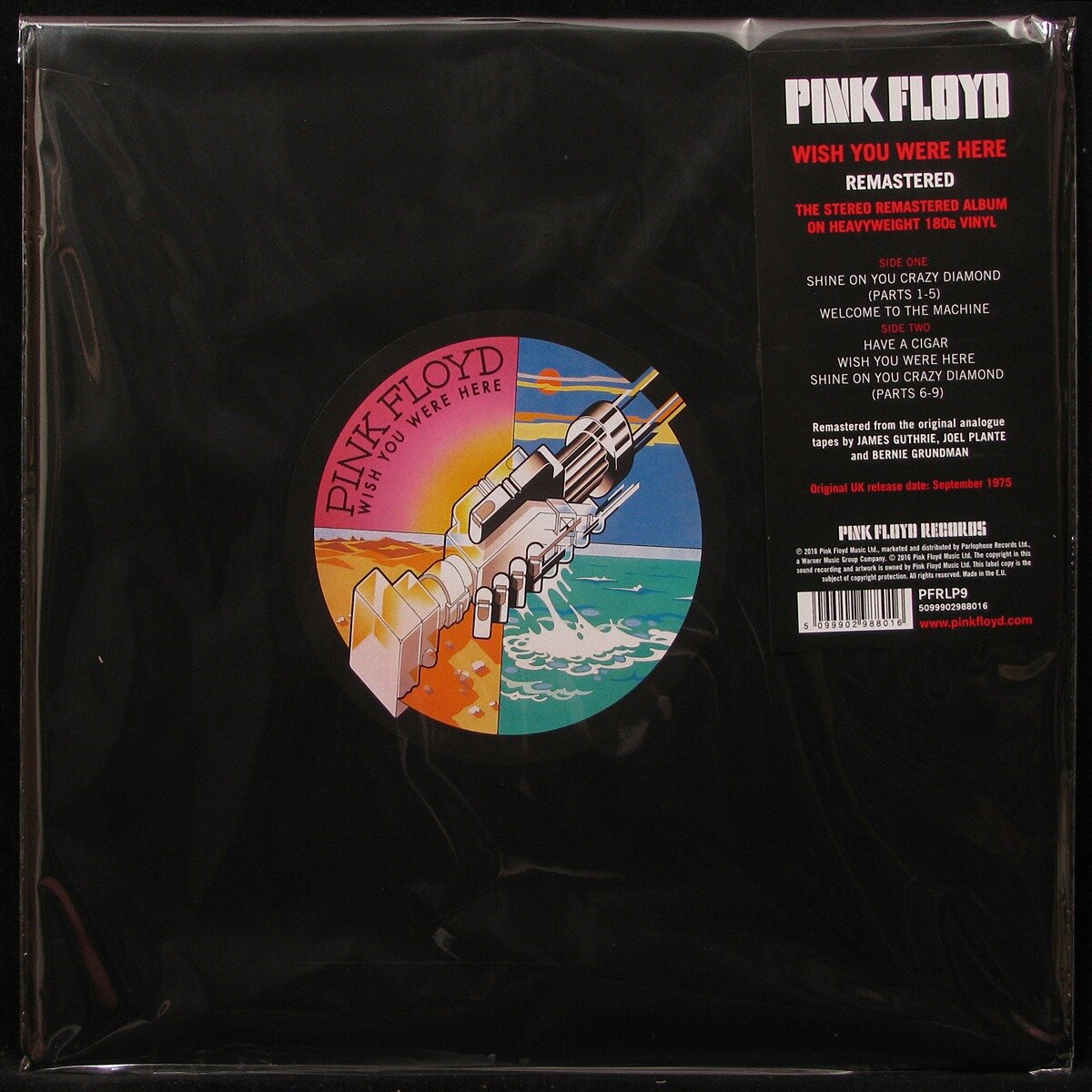 Виниловая пластинка Pink Floyd – Wish You Were Here (+ postcard)