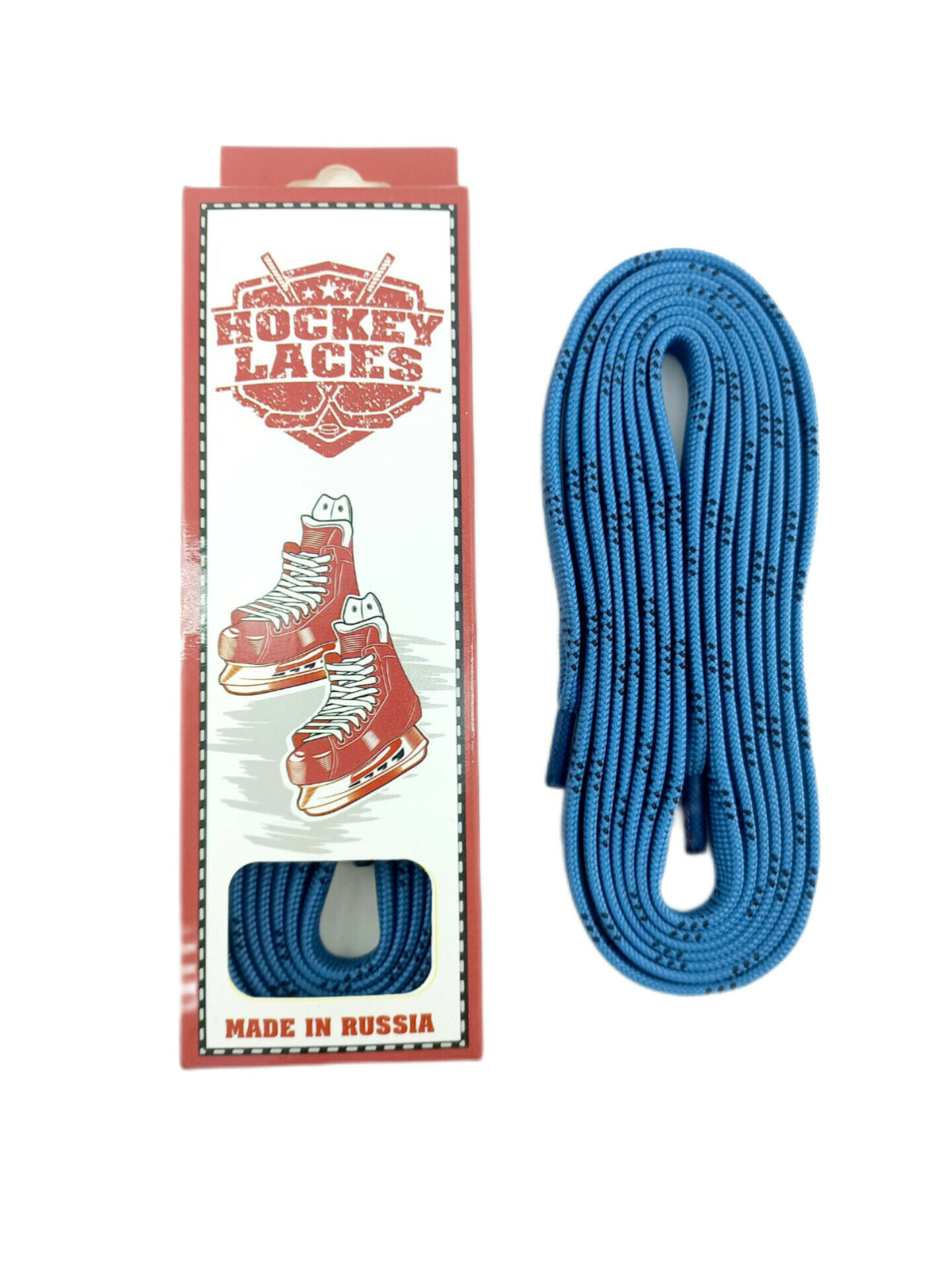 Шнурки хоккейные RPS Pro Laces Деним 84"(213)