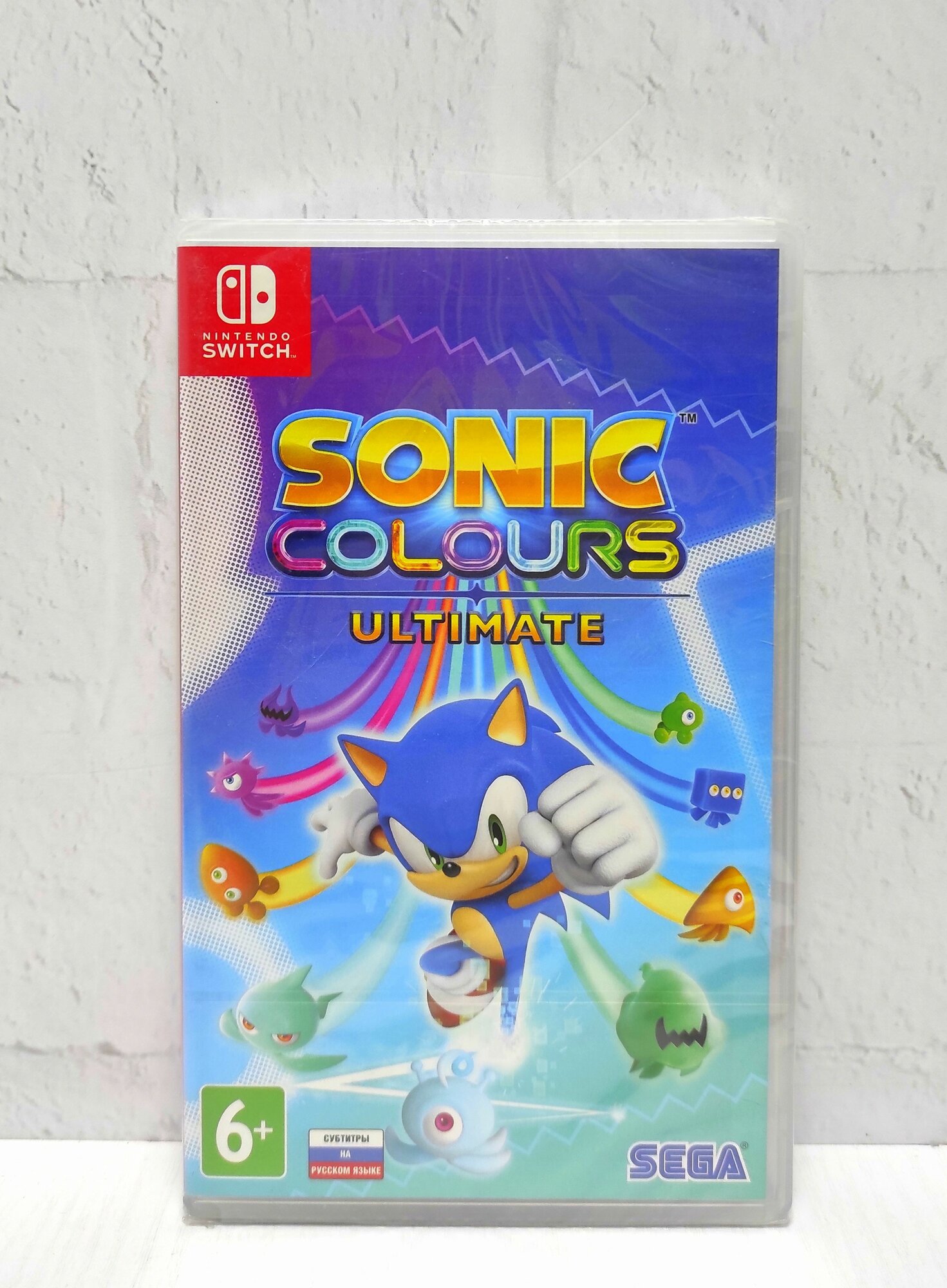 Sonic Colours Ultimate Русские Субтитры Видеоигра на картридже Nintendo Switch