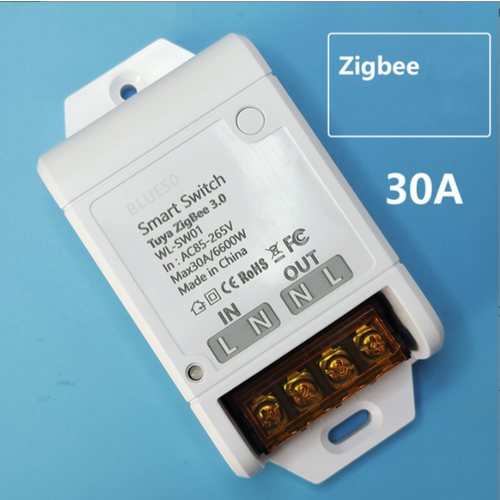 Реле для умного дома Tuya Smart Switch ZigBee, 30А