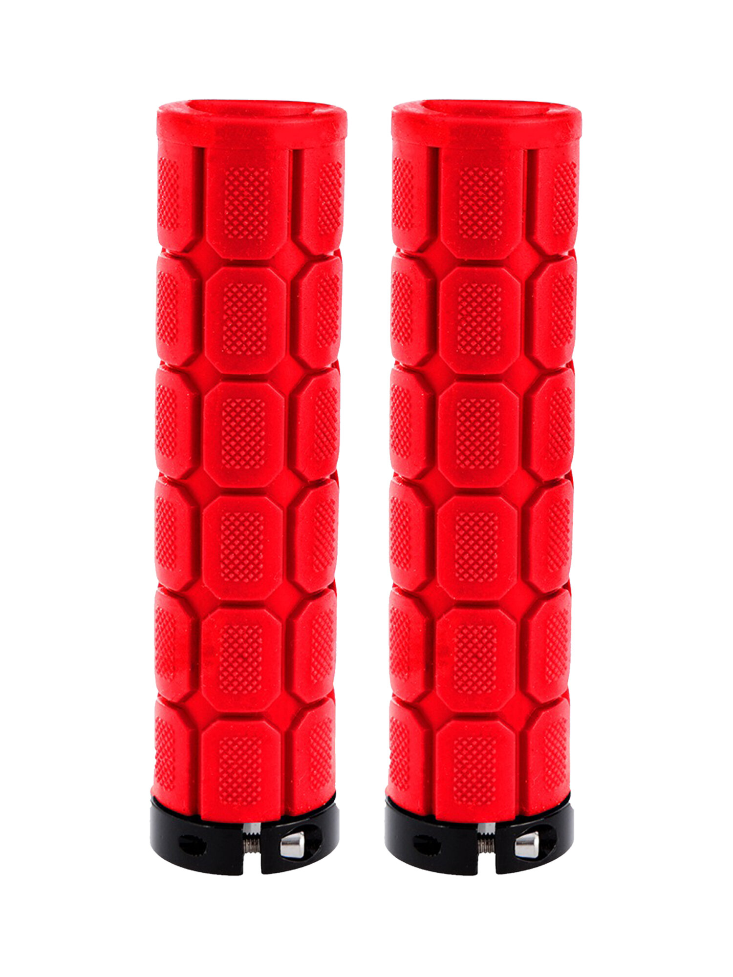 Грипсы Oxford Lock On Fat Grips Red