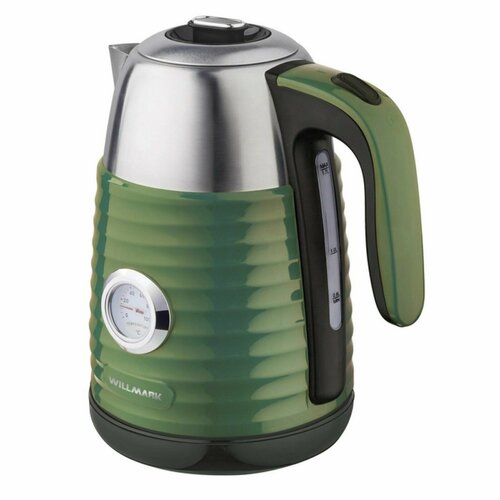 Чайник электрический WILLMARK WEK-1738PST металл 17 л 2200 Вт зелёный 9787893 372800₽