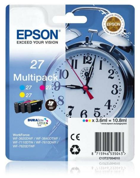 Набор картриджей для струйного принтера EPSON T2715 Multipack (C13T27154022)