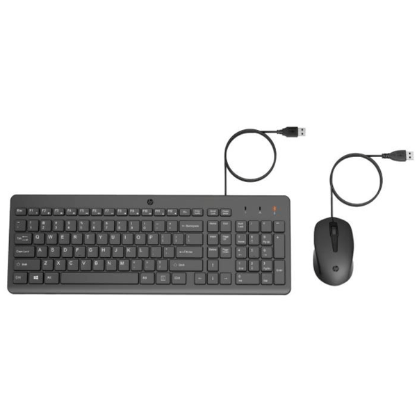 Комплект проводной Клавиатура + Мышь HP 240J7AA 150 Wired