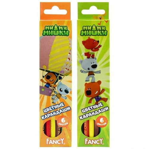 Набор карандашей цветных Ми-Ми-Мишки 6 цветов 249₽