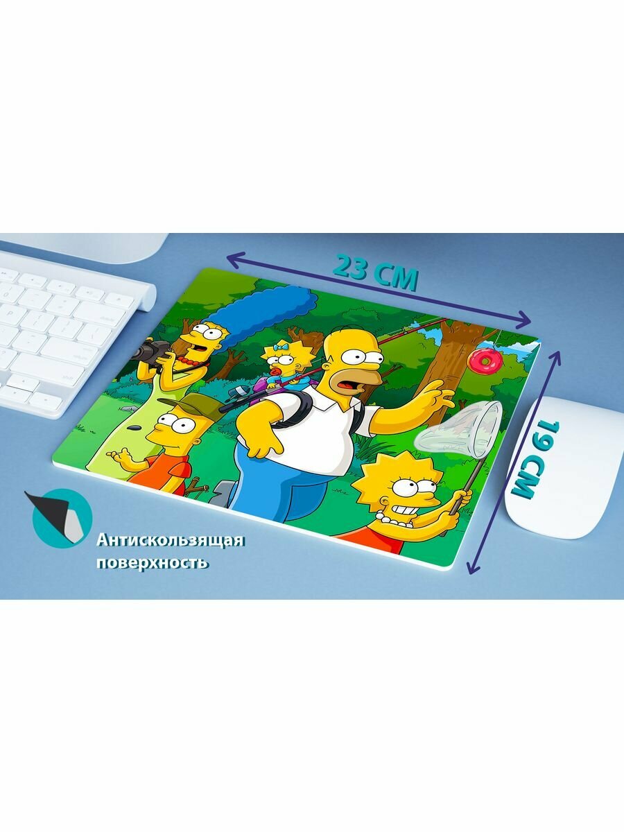 Коврик для мыши Симпсоны The Simpsons