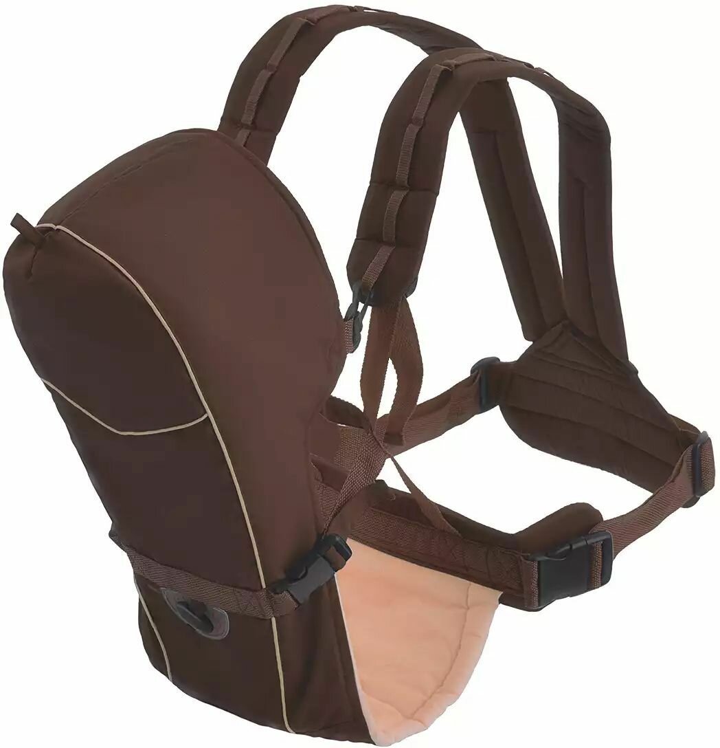 Рюкзак-кенгуру BabyActive Simple шоколадный BAS14-001 Чудо-Чадо.