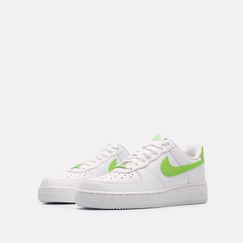 кроссовки nike wmns air force 1 07 lx command force obsidian gorge green синий Кроссовки NIKE Air Force 1 '07 Low, размер 8 US, белый