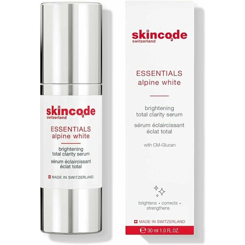 SKINCODE Осветляющая сыворотка Alpine White Brightening Total Clarity Serum