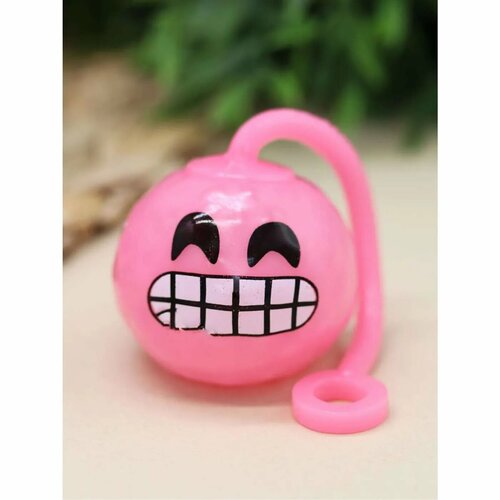 Мялка-антистресс iLikeGift Emoticon pink 600₽