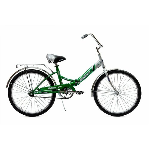 Велосипед Байкал складной 2408 24 (Зеленый)