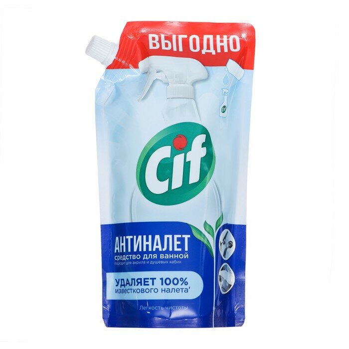 Cif Чистящее средство CIF для ванной, легкость чистоты, 500 мл