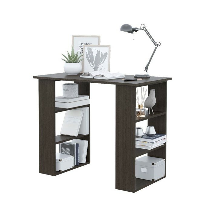 фото Стол письменный 2 ASTI, 916х506х750, Венге 10131853