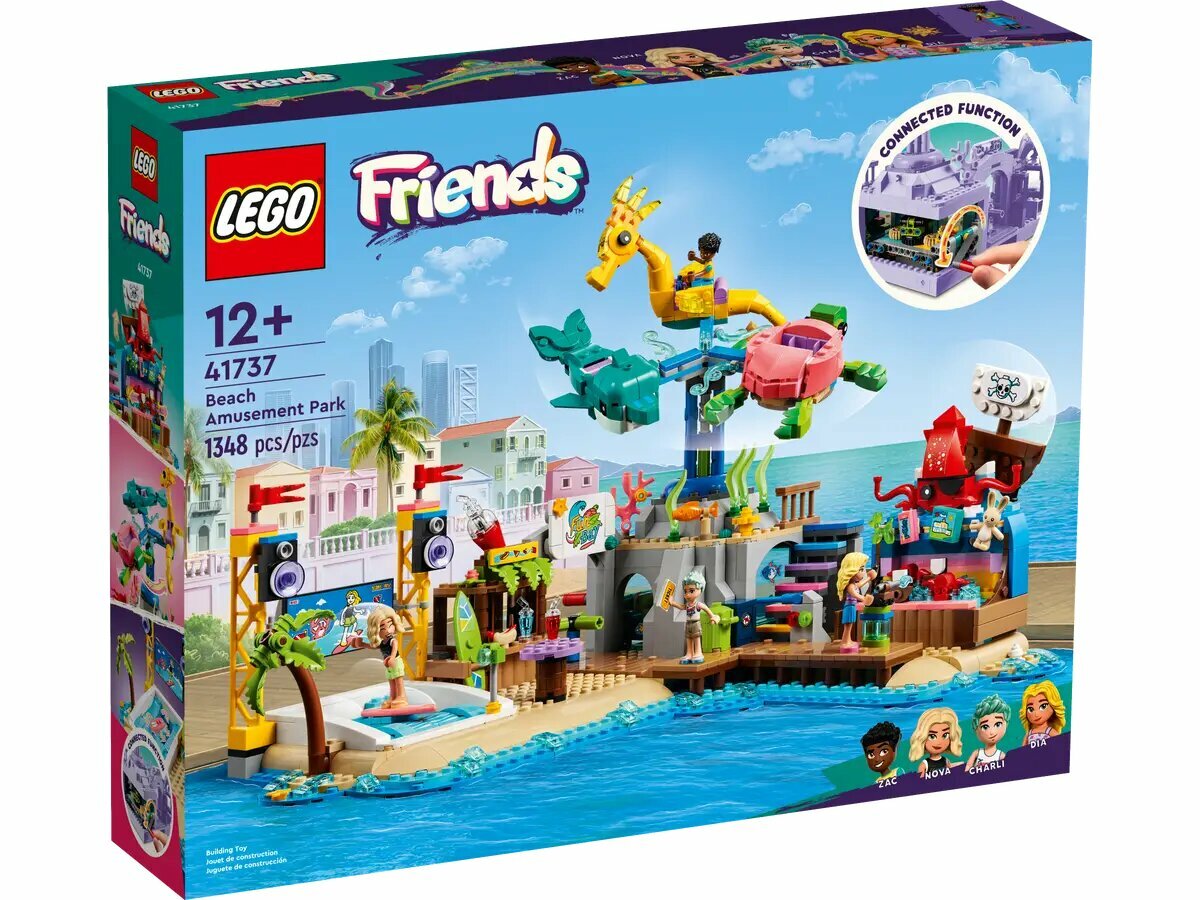 Конструктор Lego Friends Пляжный парк развлечений 41737