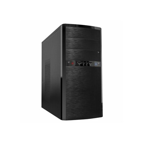 Корпус InWin ES722BL PM-400ATX U2AXXX MicroATX (PSU Powerman) 6111491 корпус inwin es722bk 6111491 черный