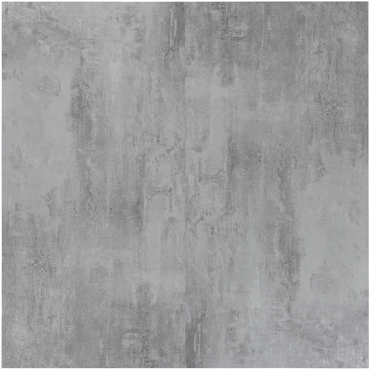 фото Акватон Новита Стронгхолд стеновая панель SPC ПМО 1200х600х2,5мм Добор (4шт) бетон серый светлый / акватон Novita Stronghold полимерная панель SPC ПМО