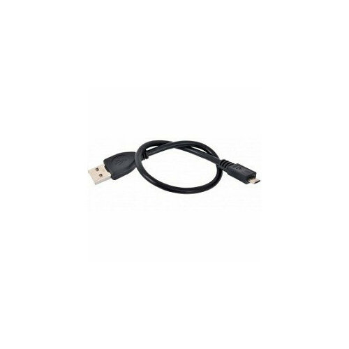 Gembird PRO CCP-mUSB2-AMBM-0,3m USB 2.0 кабель для соед. 0.3м AM-microBM (5 pin) экран, черный, пакет переходник usb mini a f micro usb a 5p m