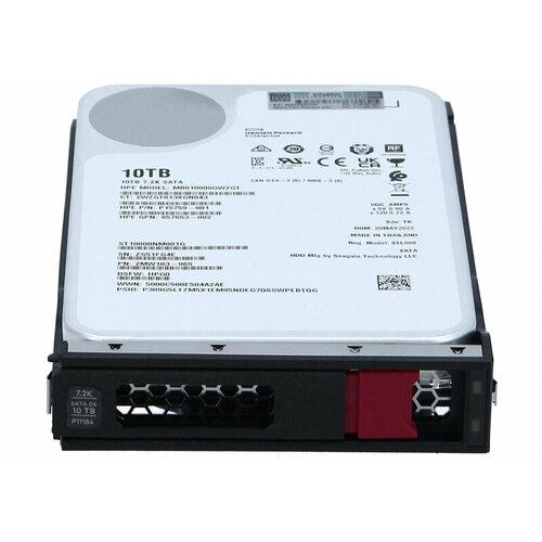 Жесткий Диск HPE MB010000GWZGT 10Tb 7200 SATA 35 HDD 51635₽