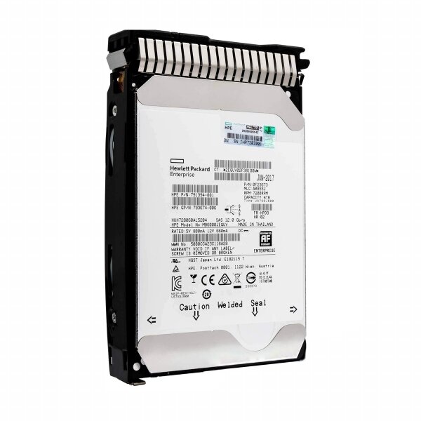 Жесткий диск HP 808862-001 6Tb 7200 SAS 3,5" HDD