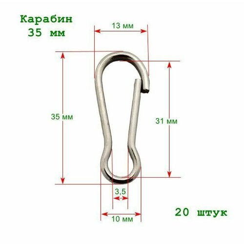 Карабины для сумок 