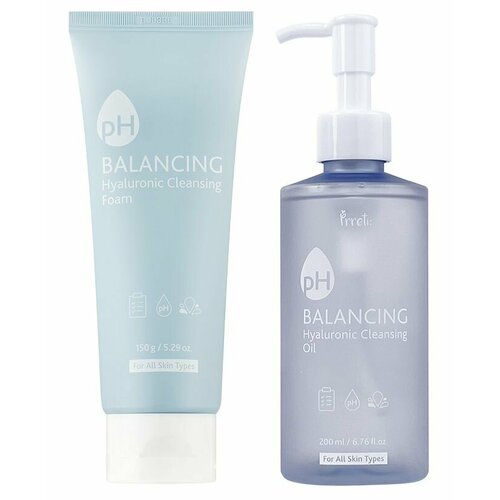 Prreti Увлажняющий набор с гиалуроновой кислотой Balancing Hyaluronic Cleansing Foam