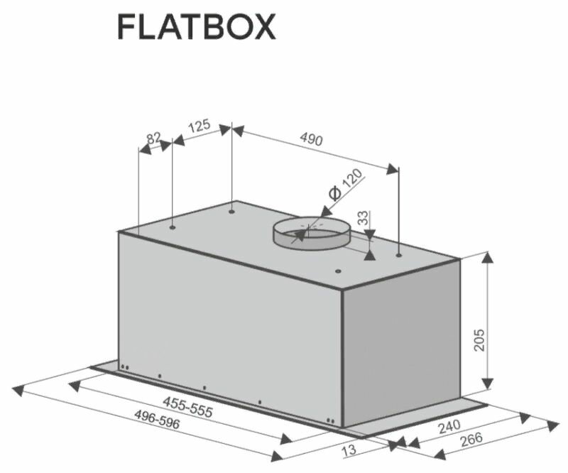 Konigin FlatBox (Inox 60)