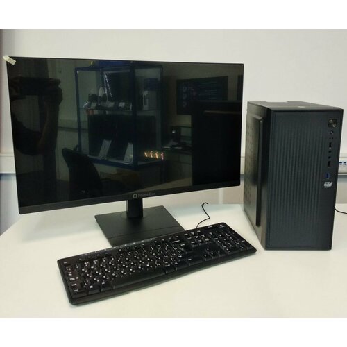 ПЭВМ OLDI OFFICE 150 0802284>Intel Core i3-10100 OEM 3.6GHz/H510M/DDR4 16Gb 3200MHz/SSD-256Gb/450W/Win10 Pro