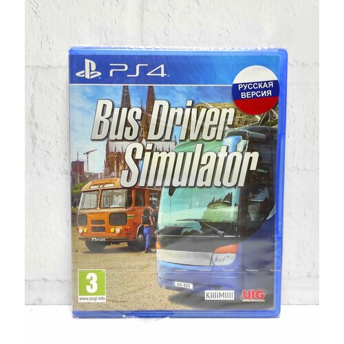 Bus Driver Simulator Русские субтитры Видеоигра на диске PS4 / PS5 bus driver simulator tourist