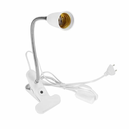 Фитосветильник светодиодный фитолето TLI-280 WHITE E27 PLANT на прищепке 60 Вт полного спектра 2179₽