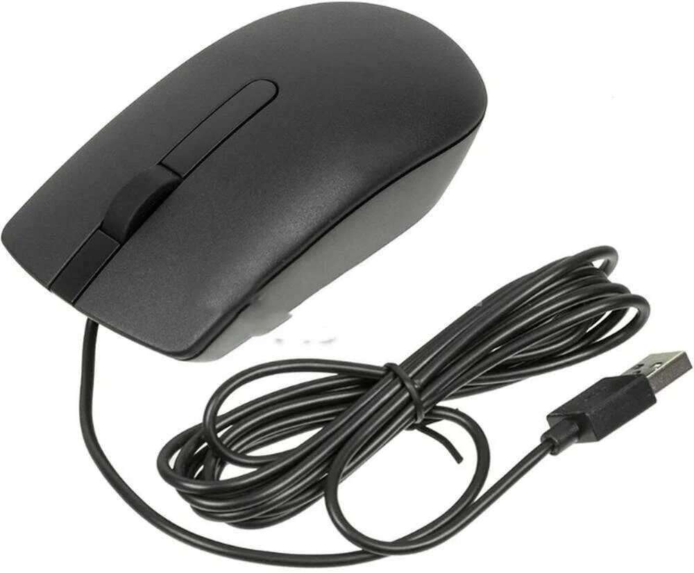 Мышь Dell MS116 USB, Black (570-AAIS)