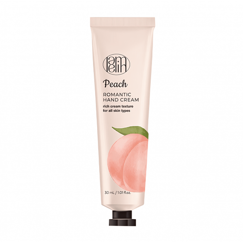 Крем для рук с персиком Lamelin Romantic Hand Cream Peach 30ml