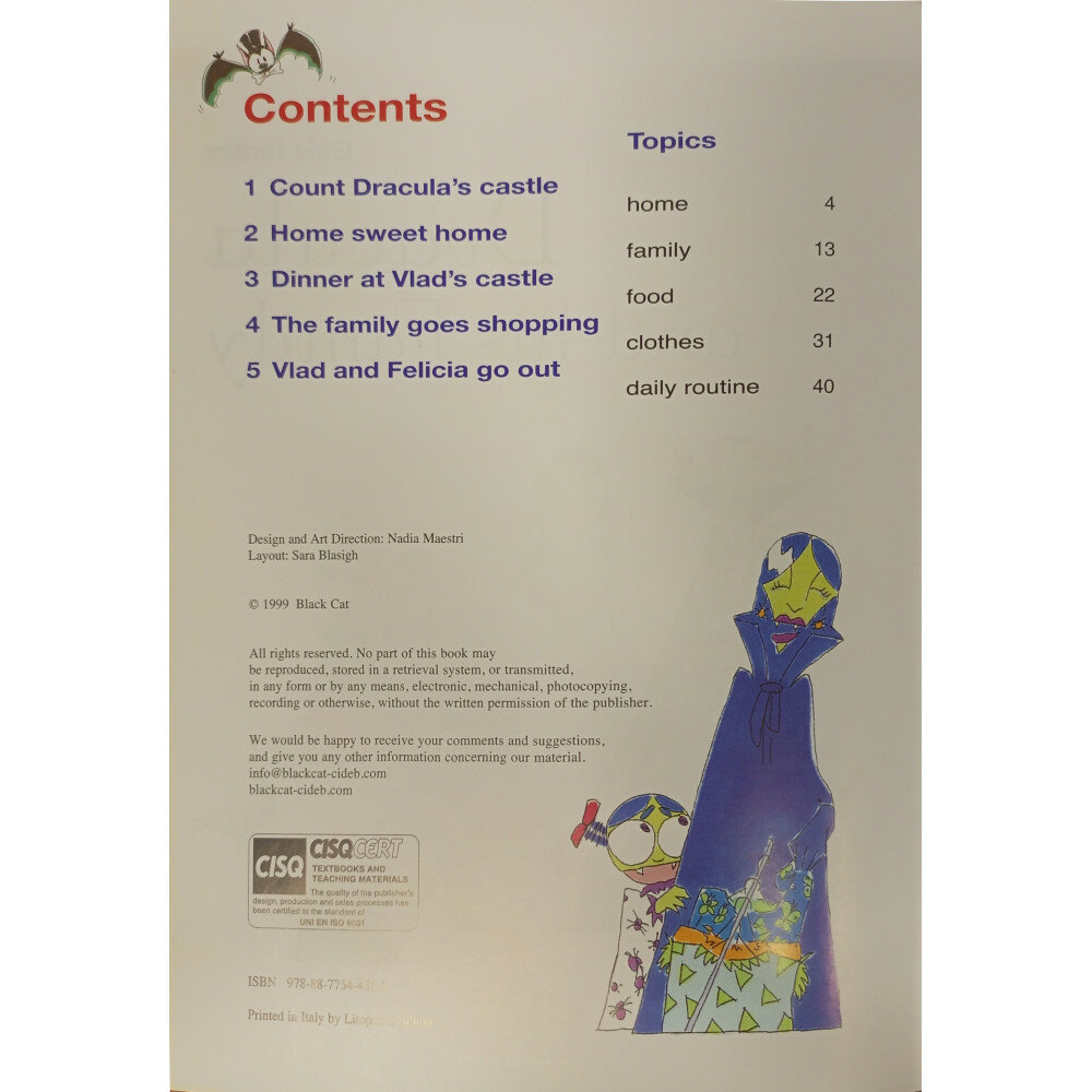 Книга Black Cat Earlyreads Level 4: Dracula and His Family with Audio CD - фото №7
