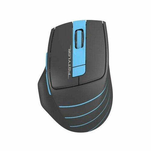 Мышь A4Tech Fstyler FG30S серыйсиний оптическая 2000dpi silent беспроводная USB 5but 114900₽