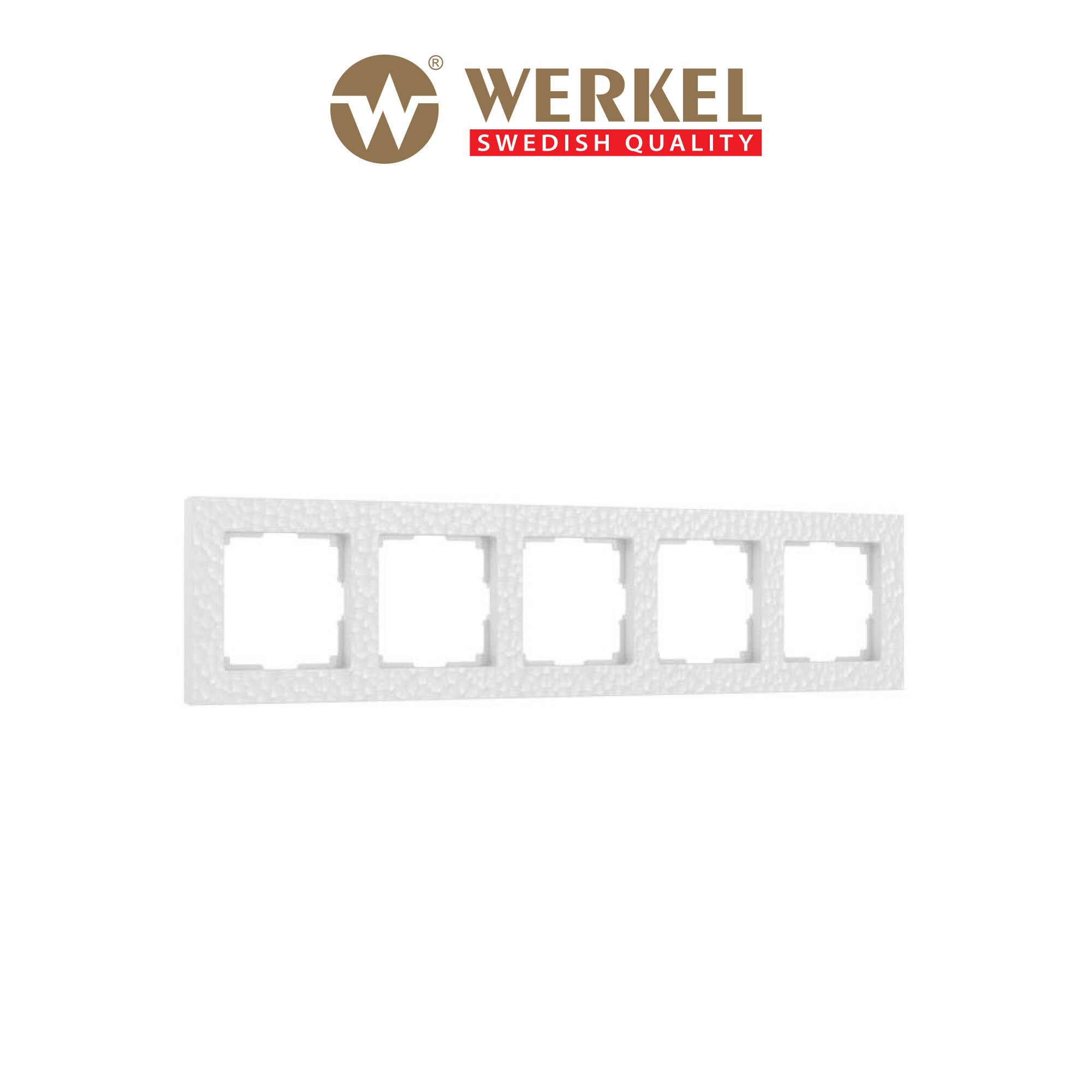 Рамка на 5 постов Werkel Hammer W0052401 белый