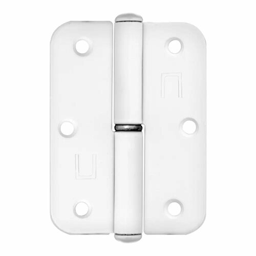 Петля съемная правая ПН-85 85х65 мм сталь цвет белый цинк 744₽